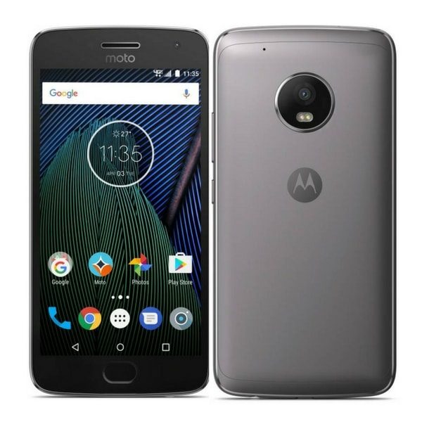 Moto G5 Plus Grey 1