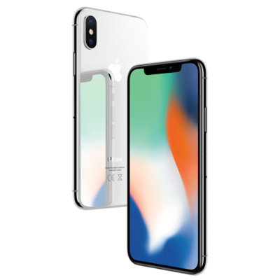 iphone X silver